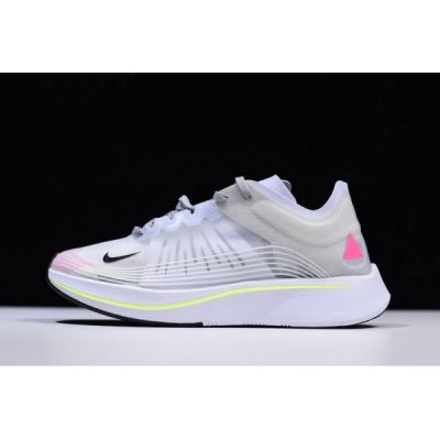 Nike Erkek Zoom Fly Sp Beyaz / Siyah / Mor Koşu Ayakkabısı Türkiye - D6JHGDSB